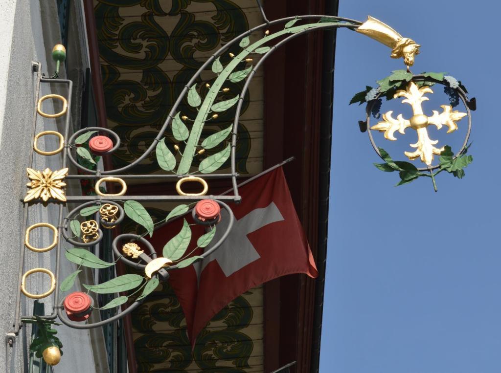 Hotel Zum Kreuz Aarau Exterior foto